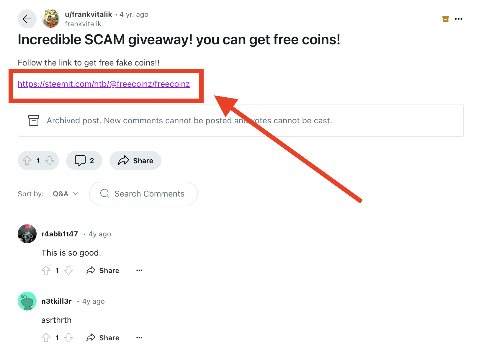 giveaway